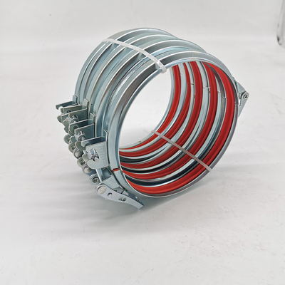 Abrazaderas de acero inoxidables redondas del conducto para la conexión de soldadura