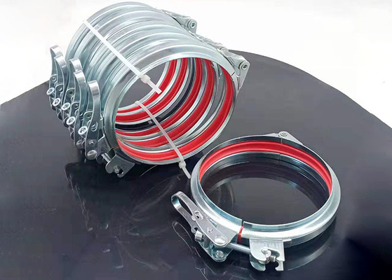 Abrazadera de tubo universal de la liberación rápida de la compatibilidad para la instalación de tuberías