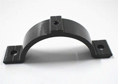 El aluminio sellado superficie del polvo parte el soporte para el estándar del ANSI del negro de la abrazadera de tubo