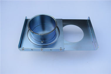 Apagadores de acero galvanizados del conducto del aire acondicionado puerta de la ráfaga del colector de polvo de 4 pulgadas