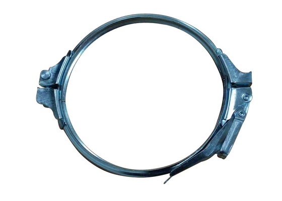 O mecanografía la abrazadera de tubería de acero galvanizada 150m m de Ring Round Duct