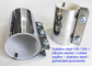 Acoplamiento galvanizado 430/304 inoxidables de la tubería de acero de los sistemas de la transportación neumática