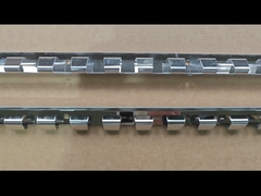 Panel suspendido con soporte colgante de acero inoxidable para cortina de tiras de PVC