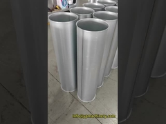 80 mm - 300 mm tubo de recogida de polvo tubo galvanizado con extremo de brida conducto redondo recto