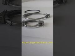 Sistema de tuberías modulares Abrazadera de tubo con anillo de tracción rápida