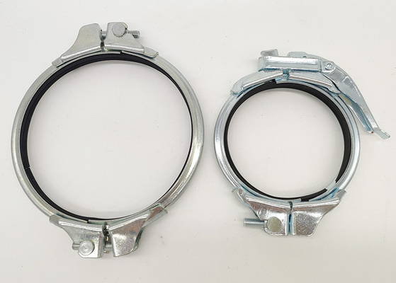 Clamparas de manguera de liberación rápida hermética con anillo de sellado independiente