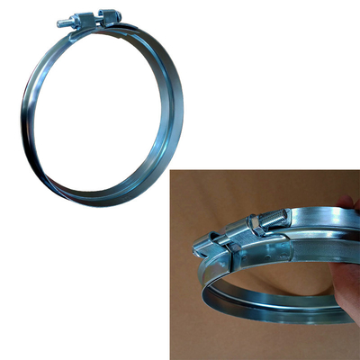 Clamparas de tubería anchas / Clamparas de anillo ancho de acero al carbono zincadas