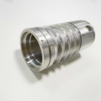 Partes mecanizadas de metal de plata solución perfecta para las necesidades industriales