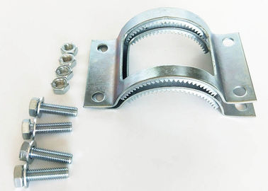 Abrazaderas de tubería de acero resistentes del alcantarillado de SML EN877 con la conexión del reborde