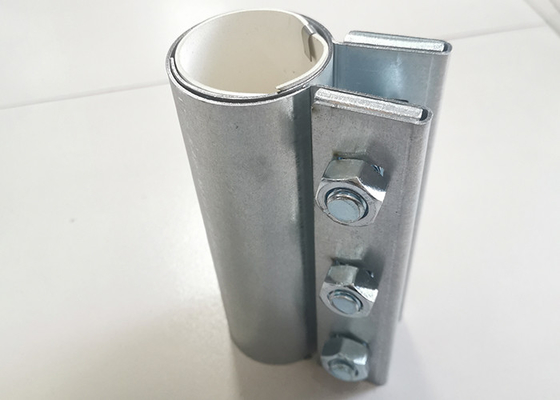 Odm compresión de plata galvanizada de acero de 2,5 de la pulgada del metal acoplamientos del tubo