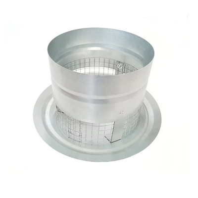 Acero inoxidable de techo redondo ventilación chimenea cuencas de 150 mm para chimenea al aire libre