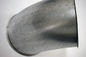 Codo de acero galvanizado profesional de las colocaciones de la soldadura por puntos tamaño de 6 pulgadas
