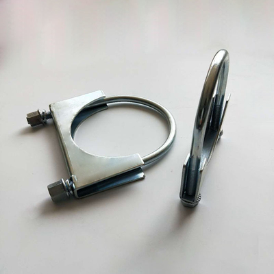 piezas de repuesto automáticas de acero galvanizado de 2,5" U Bolta de tipo pinza para pinza de tuberías