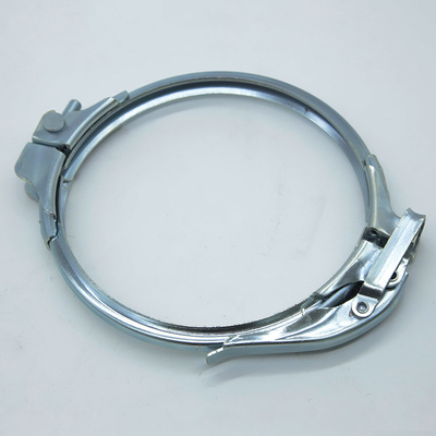 1.0mm/1.5mm/2.0mm/3.0mm espesor abrazaderas de tubería de trabajo pesado para la compatibilidad de tuberías de brida
