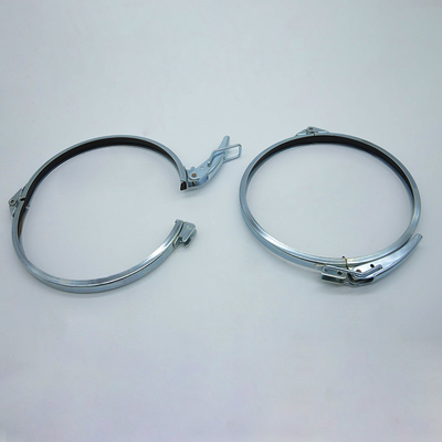 Sistema de tuberías de seguridad abrazaderas de tuberías galvanizadas abrazaderas de tuberías de 80 mm-500 mm