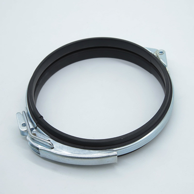 Sistema de tuberías de seguridad abrazaderas de tuberías galvanizadas abrazaderas de tuberías de 80 mm-500 mm