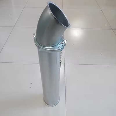 Abrazaderas redondas para conductos de sistemas de recogida de polvo - Material DX51D+Z275 con revestimiento de zinc