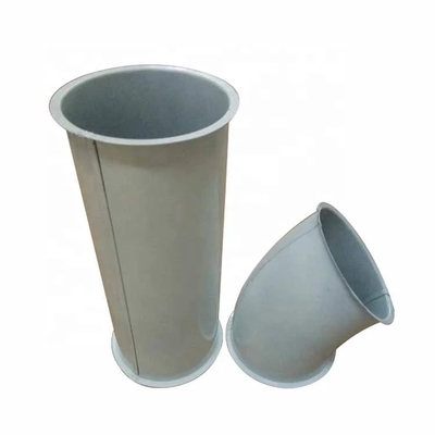 Abrazaderas redondas para conductos de sistemas de recogida de polvo - Material DX51D+Z275 con revestimiento de zinc