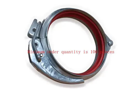 abrazadera galvanizada 80m m de la reparación