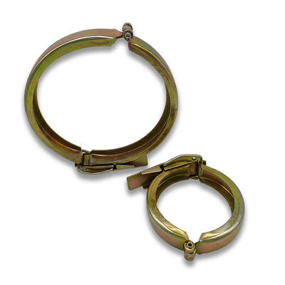 Agricultural Pipe Clamps Heavy Duty Quick Release Irrigation Pipe Coupling Clamps