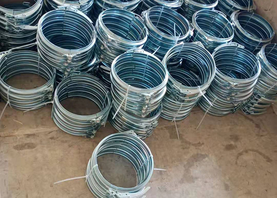 Tirón rápido Ring Edge Locking de la abrazadera de tubo de la liberación rápida del sistema de eliminación del polvo