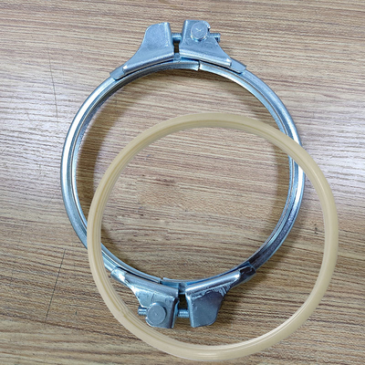 Abrazaderas de conexión rápida para tubería resistente de 80mm-500mm instalación fácil resistente a la corrosión