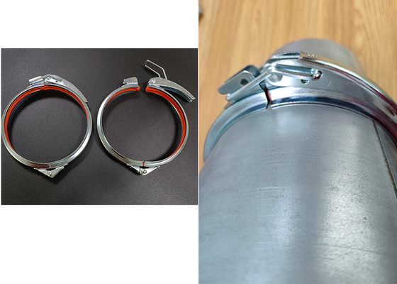 Pulgada de acero del acero inoxidable/de la abrazadera de tubo de la liberación rápida de carbono el 1/2