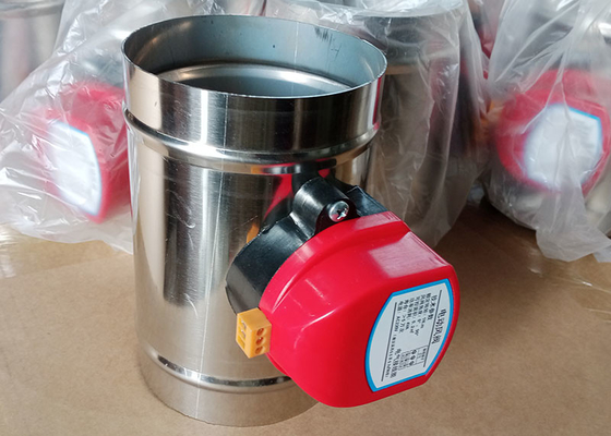 Amortiguadores de zona de conductos motorizados Acero inoxidable / Chapa galvanizada