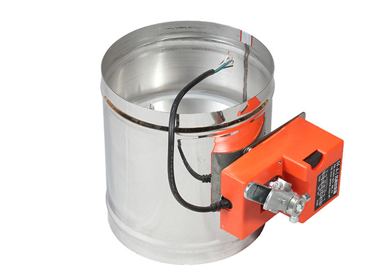 acero inoxidable automático eléctrico de los amortiguadores de la zona del conducto 220v para los sistemas de la HVAC