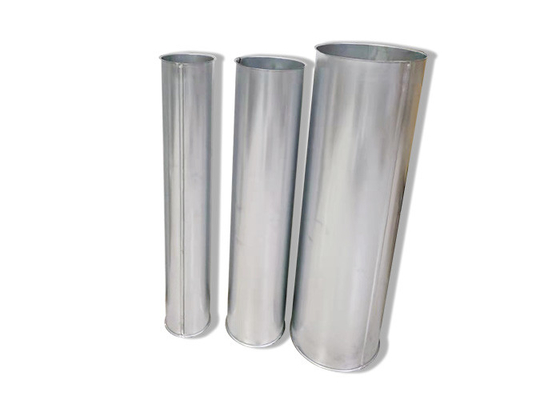 Extracción de polvo tubo de soldadura trasero ajuste de ventilación y eliminación de polvo tubo recto de brida