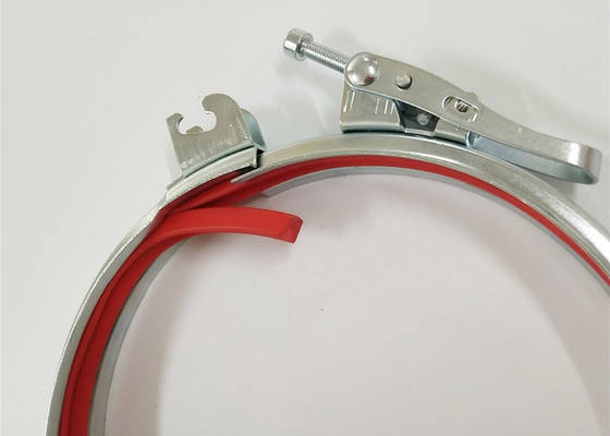 ajuste de lazo de la tubería cerrojo de liberación rápida abrazadera de la tubería pinzas de acero galvanizado 160mm