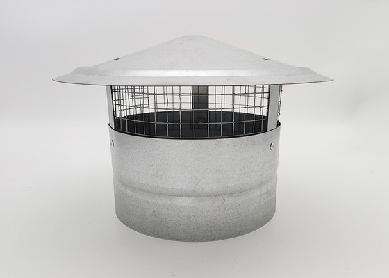 Capa 150 mm Fungos ventilación de aire acero galvanizado o acero inoxidable 304
