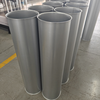 80 mm - 300 mm tubo de recogida de polvo tubo galvanizado con extremo de brida conducto redondo recto