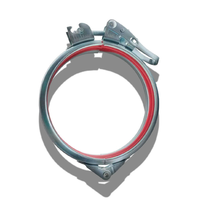 Abrazadera de tubo de liberación rápida de acero inoxidable 304 galvanizado, abrazadera de conexión rápida, clips para tubos