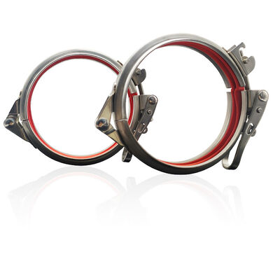 Clampada de manguera de resorte Clampada de manguera de tubería ajustable de liberación rápida Clampada de conducto redonda Anillo de bloqueo rápido