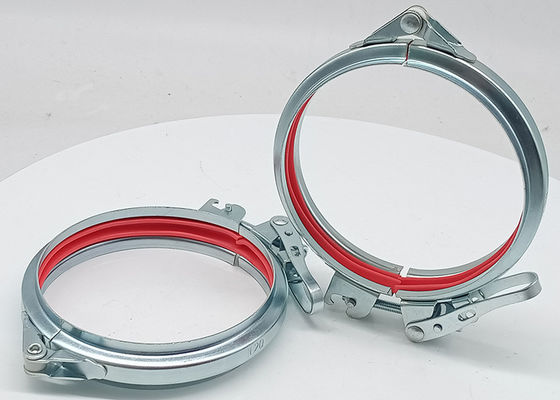 Abrazadera galvanizada hermética de la reparación de Ring Ventilate 140M M de la ronda